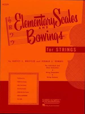 cover image of Elementary Scales and Bowings--Violin (Music Instruction)